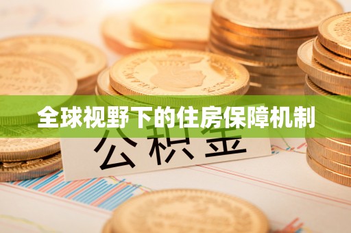 新宁全球视野下的住房保障机制