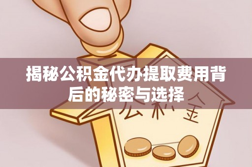 新宁揭秘公积金代办提取费用背后的秘密与选择