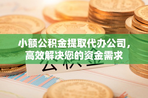 新宁小额公积金提取代办公司，高效解决您的资金需求