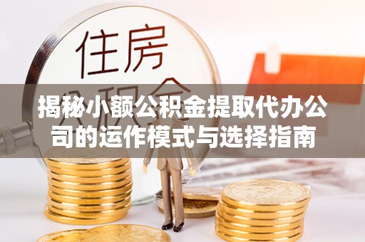 新宁揭秘小额公积金提取代办公司的运作模式与选择指南