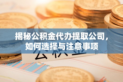 新宁揭秘公积金代办提取公司，如何选择与注意事项