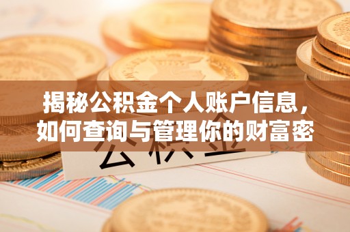 新宁揭秘公积金个人账户信息，如何查询与管理你的财富密码