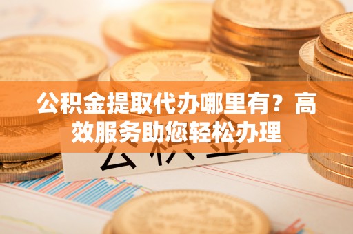 新宁公积金提取代办哪里有？高效服务助您轻松办理