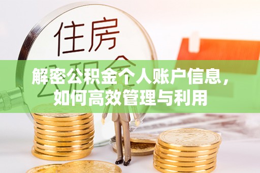 新宁解密公积金个人账户信息，如何高效管理与利用