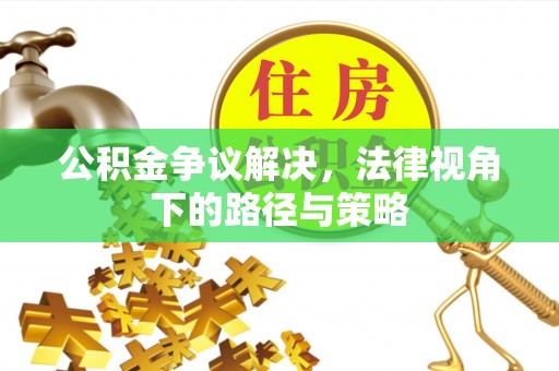 新宁公积金争议解决，法律视角下的路径与策略