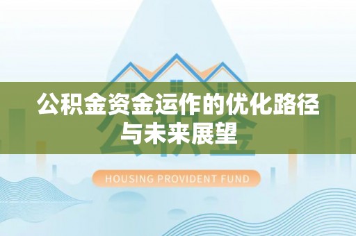 新宁公积金资金运作的优化路径与未来展望