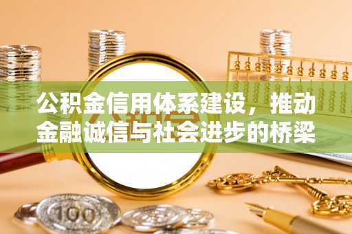 新宁公积金信用体系建设，推动金融诚信与社会进步的桥梁