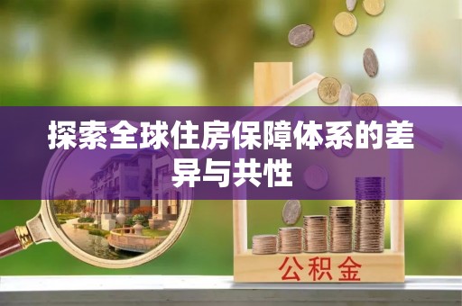 新宁探索全球住房保障体系的差异与共性
