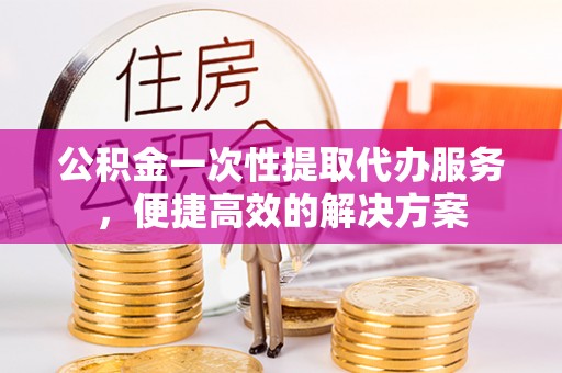 新宁公积金一次性提取代办服务，便捷高效的解决方案