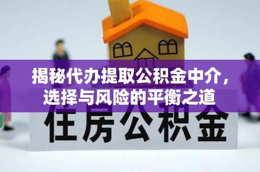 新宁揭秘代办提取公积金中介，选择与风险的平衡之道
