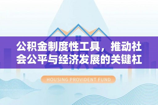新宁公积金制度性工具，推动社会公平与经济发展的关键杠杆