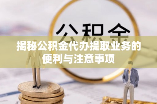 新宁揭秘公积金代办提取业务的便利与注意事项