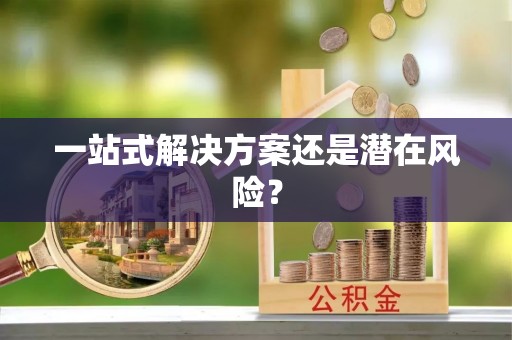 新宁一站式解决方案还是潜在风险？